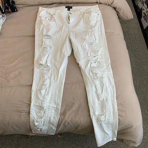 White jeans